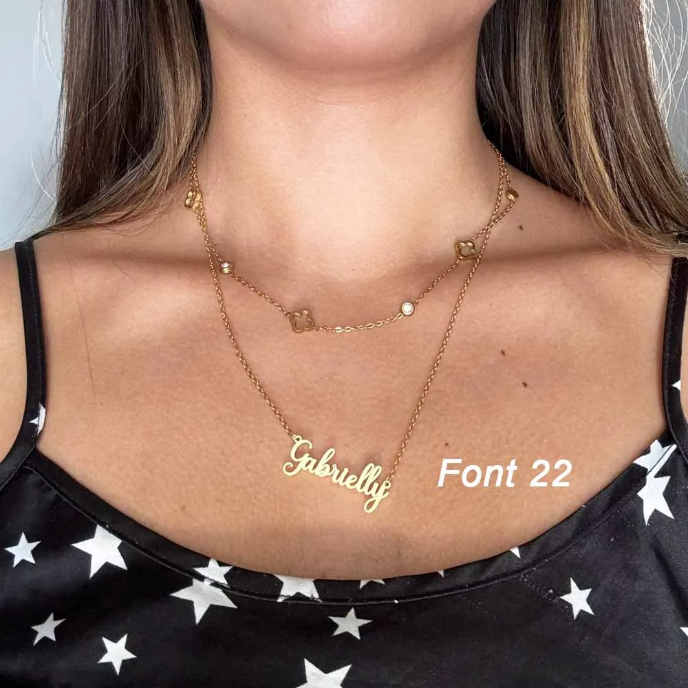 Élan Signature Name Necklace