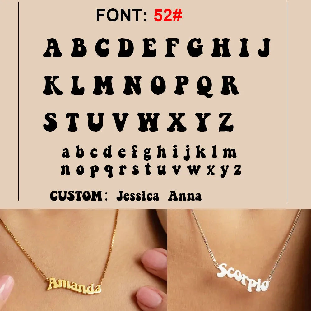 Élan Signature Name Necklace