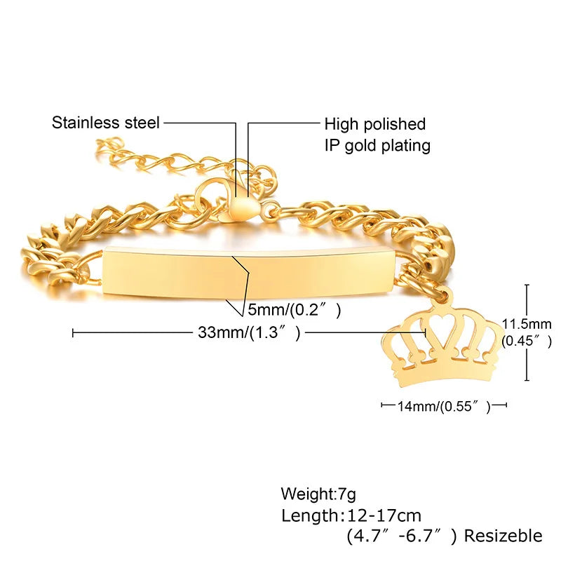 Celestine Baby Name Bracelet