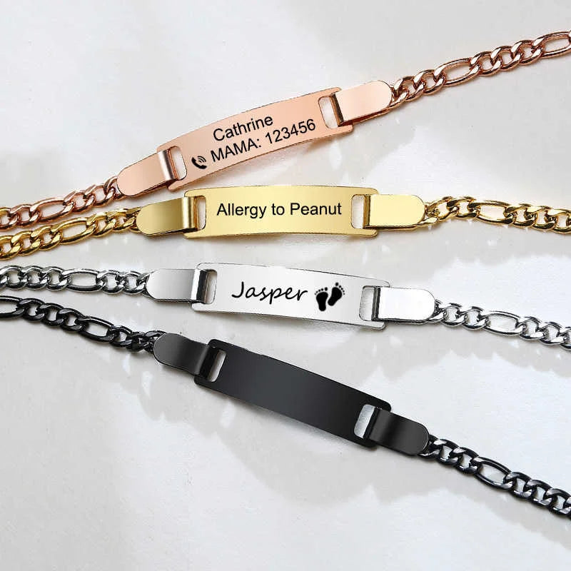 Celestine Baby Name Bracelet
