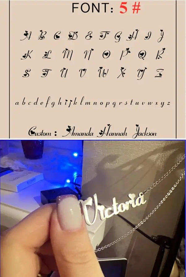 Élan Signature Name Necklace