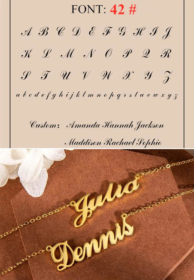 Élan Signature Name Necklace