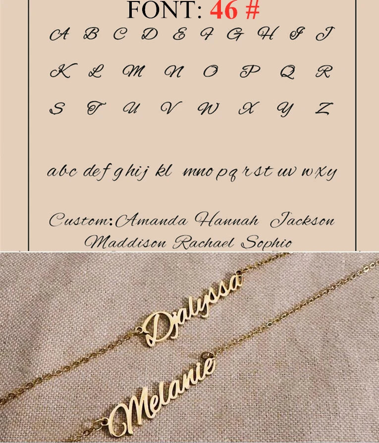 Élan Signature Name Necklace
