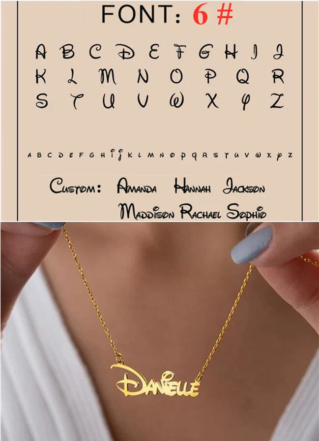 Élan Signature Name Necklace