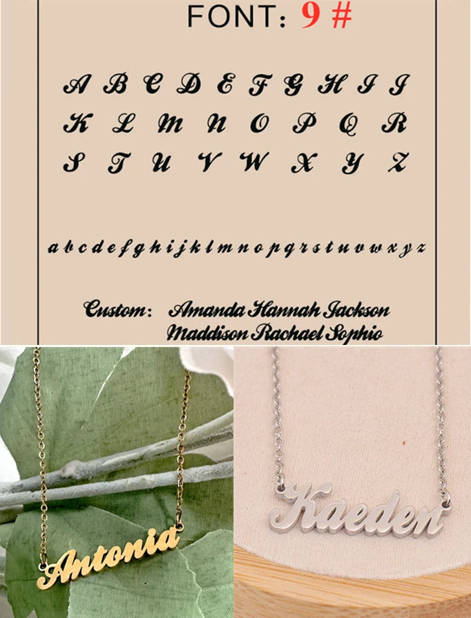 Élan Signature Name Necklace