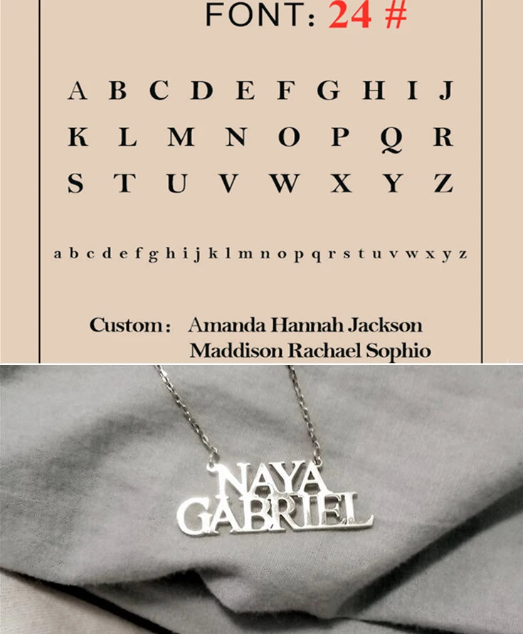 Élan Signature Name Necklace